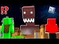 Why Creepy Cave Dweller Titan ATTACK MIKEY and JJ Village at 3am ? - in Minecraft Maizen