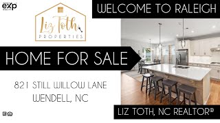 Live in an Amazing Active Adult Community | HOME FOR SALE: 821 Still Willow Lane, Wendell, NC