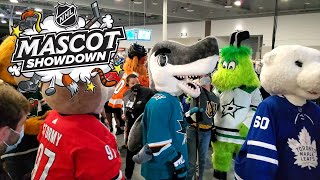 [4K] 2022 NHL All Star Mascot Showdown - Skills Competition, Hardest Shot, Accurate Shooter.