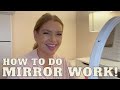 My Mirror Work tricks, inspired by Louise Hay, build self-love with mirror work!