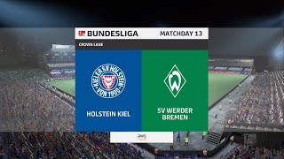 FIFA 22 | Holstein Kiel vs SV Werder Bremen - 2. Bundesliga | Gameplay