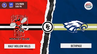 NYIHSHL Varsity Hockey | Half Hollow Hills vs Bethpage