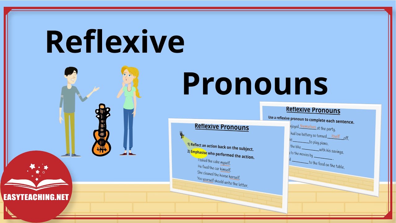 Reflexive Pronouns | English Grammar | EasyTeaching - YouTube