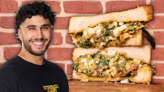 Egg Salad Chopped Sandwich Recipe!