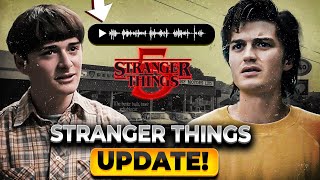 Stranger Things 5 Update - Leaked Audio!