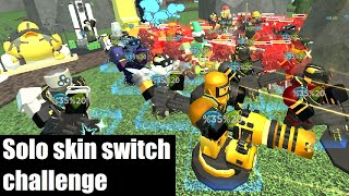 TDS Skin Switch Glitch Challenge - Tower Defense Simulator Roblox