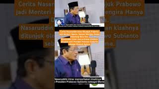 Cerita Nasaruddin Umar Ditunjuk Prabowo jadi Menteri Agama, Sempat Mengira Hanya Diundang