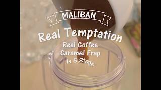 Maliban Real Temptation- Real Coffee Caramel Frap