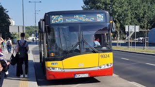 PKS Grodzisk Mazowiecki Warszawa: Solaris Urbino 12 III #9324 Linia 256 Cała trasa