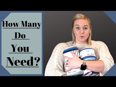 How many yards of yarn does it take to make a throw?