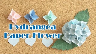 How to Make Hydrangea Paper Flower With a Paper Punch