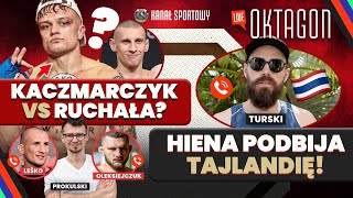 KACZMARCZYK O PAS KSW? OLEKSIEJCZUK Z NAJBARDZIEJ SZALONYM RYWALEM W KARIERZE? OKTAGON LIVE