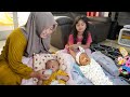 JAGAIN DUA BAYI LUCU 👶 NANGIS MAU TIDUR DAN MINUM SUSU  | Salsa and family