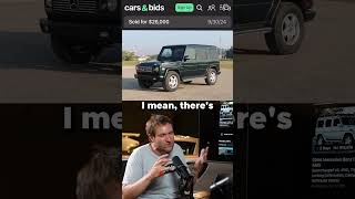 Doug DeMuro Believes Everyone Needs A G Wagen! #shorts #dougdemuro #gclass