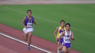 群馬県高校新人陸上2016 男子5000m決勝2組