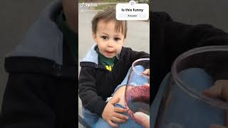 Happy juice #funny #toddlers #cute #fyp #fypシ゚viral #shorts￼