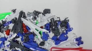 ガンプラ作成　ダブルオーセブンソード　０１