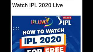 How to watch IPL 2020 LIVE for FREE