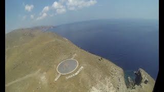 Hellenic Navy AB-212 over Nikolaos Sialmas monument