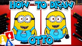 How To Draw Otto From Minions: Rise Of Gru