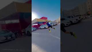 Inline street skating 😳🔥