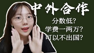 【志愿报考】中外合作也可以不出国！甚至有的学费只要一两万！