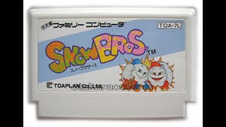 日本二手游戲網店復古遊戲 家用电脑 遊戲小子 經典遊戲 雪兄弟 Snow Brothers