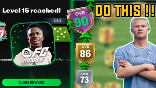 How to increase team OVR in fc mobile | how to increase team ovr fast | fc mobile