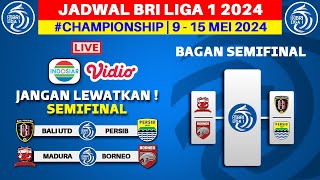 Jadwal Championship Series Liga 1 2024 - Persib vs Bali United - BRI Liga 1 2024