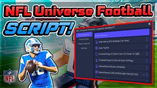 Nfl Universe Football Script Gui Mag Aimbot Auto Tackle And More