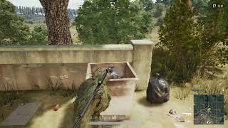 [PUBG] 最強装備＆M24 AWM AUG 13Killドン勝