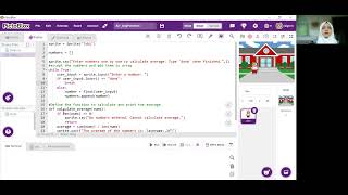 Average of Array Elements| Python Editor | PictoBlox