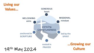 Living our values - Growing our culture: Led by the Spirit - 19th May 2024