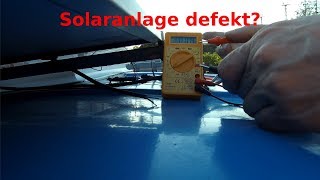 FootlooseTraveller - Vlog 2 - Solaranlage defekt? Fehlersuche - Und: Fahrzeug undicht?