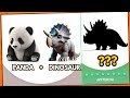 What If I Combine A Panda With Dinosaur? | Animash