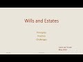 wills and estates