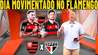 GLOBO ESPORTE! JORGINHO E DANILO CHEGANDO NO FLAMENGO EM 2025? DIA AGITADO NO FLAMENGO