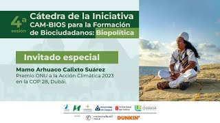 4ta Sesión CAM-BIOS para la formación de Biociudadanos: Biopolítica