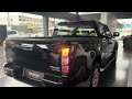 2025 isuzu d max premium 1.9l onyx black color famous truck pick up exterior u0026 interior detail