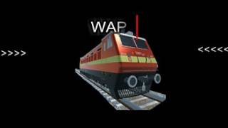 WAP4 and WDM3D loco pilot POV in VR 360