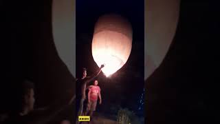 මෙන්න බැලුන්.Air balloon🎈 (HOT)#youtubeshorts #youtubesinhala#funnyvideo