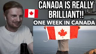 Reaction To 7 Reasons Why Canada is AMAZING!!