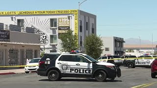Breaking: Las Vegas police officers involved in shooting downtown