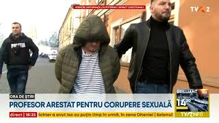 Profesor din Timișoara, arestat pentru corupere sexuală. El ar fi agresat o fată în vârstă de 13 ani