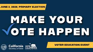 Make Your Vote Happen: Voter Resources & What’s on the Ballot
