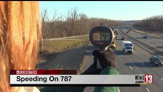 Speeding on I-787: How problematic is it?