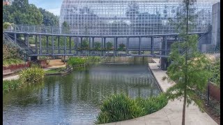 Myriad Botanical Gardens in downtown Oklahoma City, Oklahome