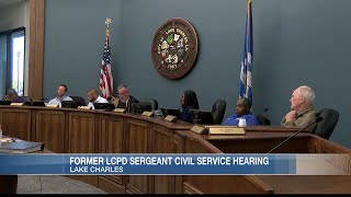 Hearing for fired police sergeant who wants job back to resume Monday