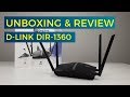 Unboxing & Review D-LINK DIR-1360 - An Affordable Smart Mesh WiFi Router