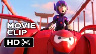 Big Hero 6 MOVIE CLIP - First Flight (2014) - Animated Disney Movie HD